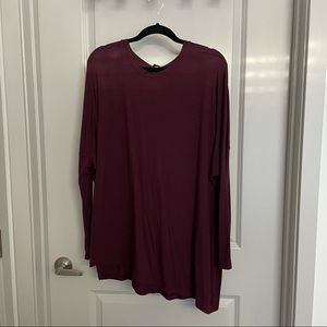 Athleta asymmetrical top